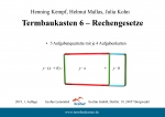 Termbaukasten 6 - Rechengesetze